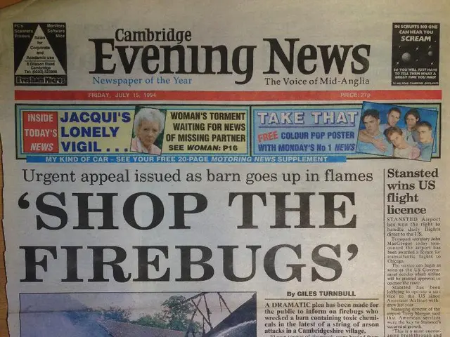 "U.S. political figures Donald Trump and JD Vance bask in a 'MAGA-inspired' British summer, causing...