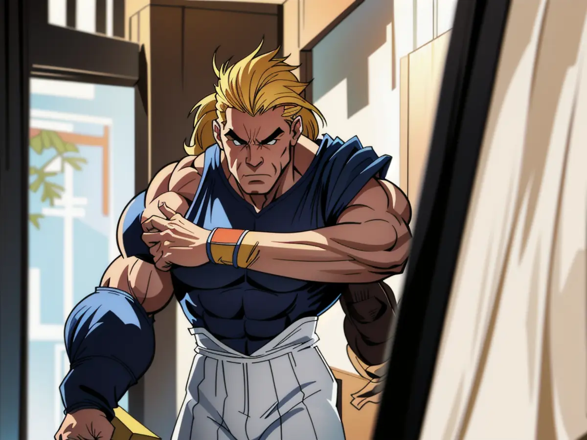 A visual depiction showcasing crimes committed by notorious gang members from the fictional city of Hadesville, featuring mugshots of known criminals and details of their illegal activities. Individual capturing mirror selfie donning a frilled two-piece attire in a space adorned with wall photographs.